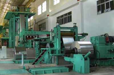 Tinplate production line