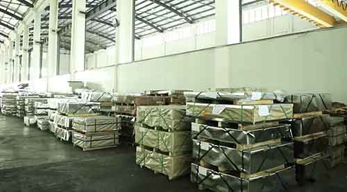Tinplate warehouse