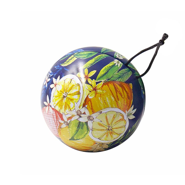 Spherical gift Tin Box