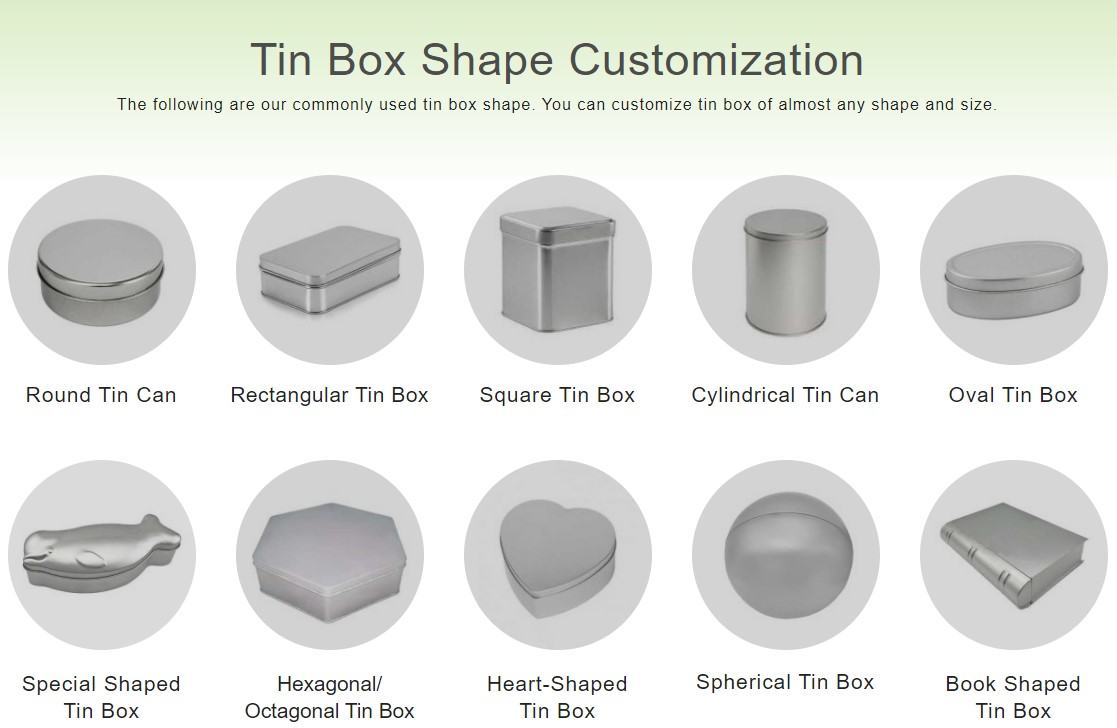 Tin Box Shape