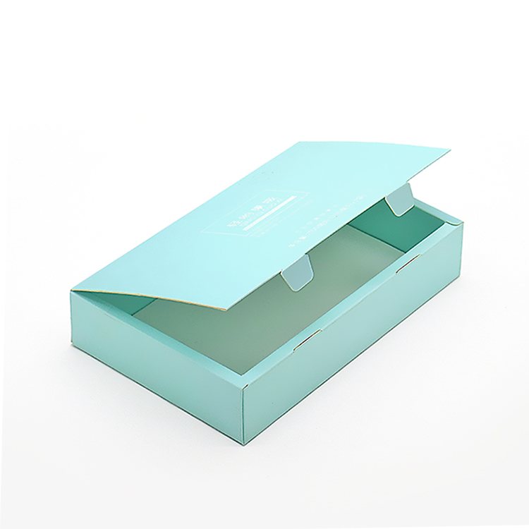 Custom book-shaped tea cosmetic gift plug-in flip paper box