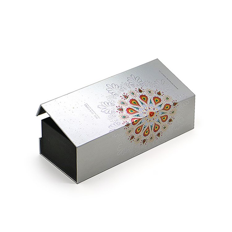 Custom high-grade red wine brandy whisky olive oil magnetic flip paper box