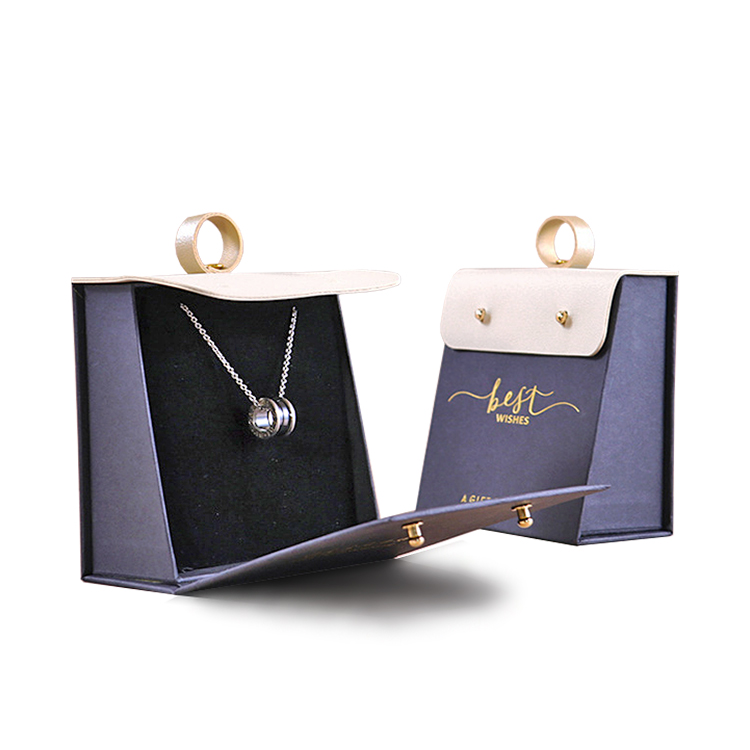 Jewelry badge cosmetic gift creative handbag style paper box