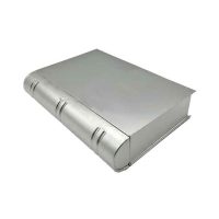 Book shape tin box