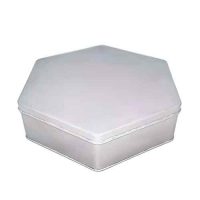 Hexagonal tin box