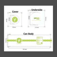 Tin box and tin can design diagram